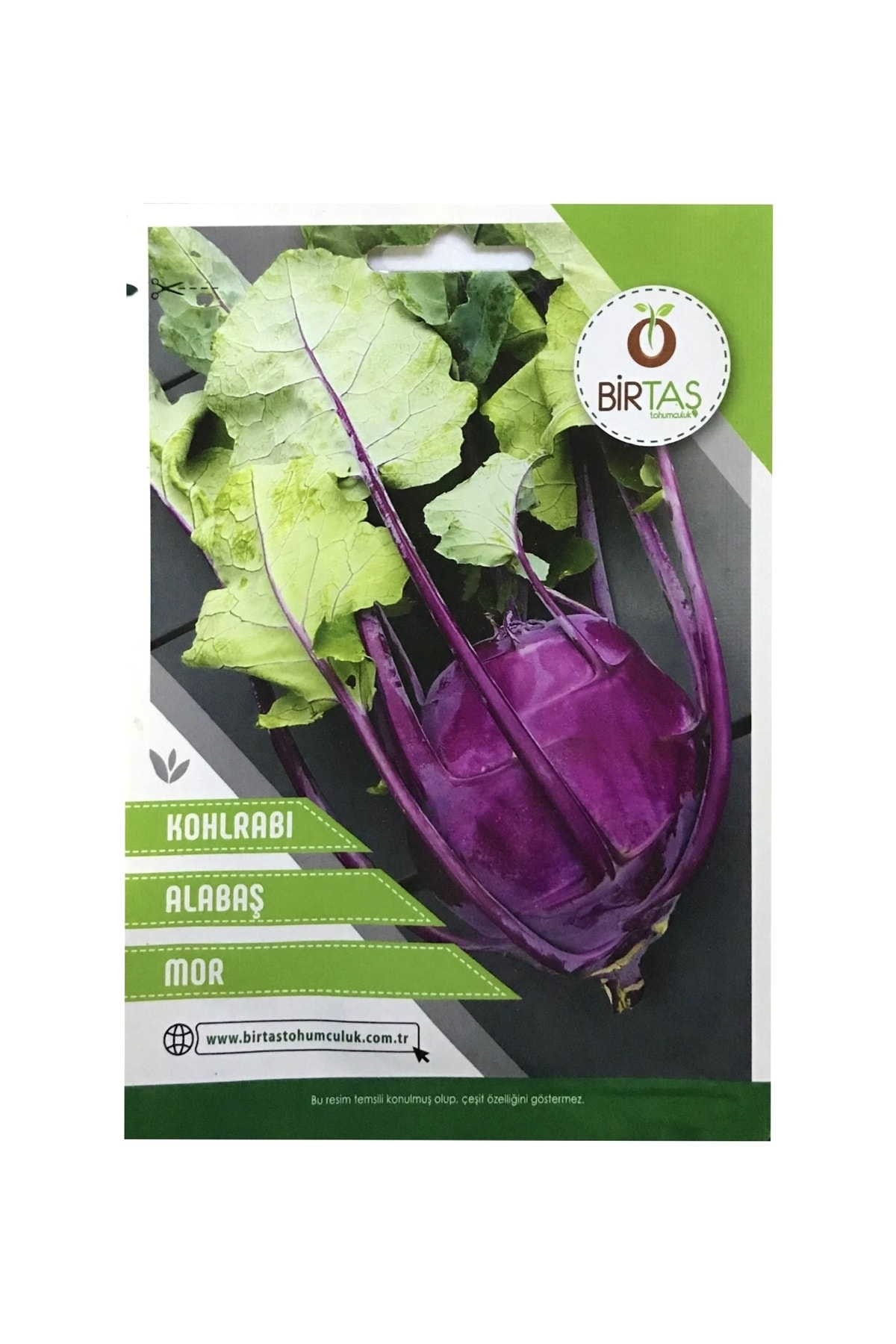 İKB FİDE VE TOHUM Kohlrabı Alabaş Mor Tohum