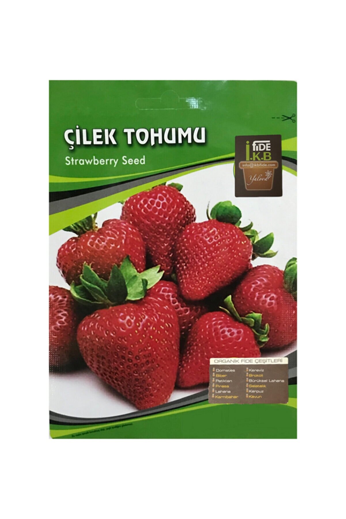 İKB FİDE Organik Çilek Tohumu KBTHM78