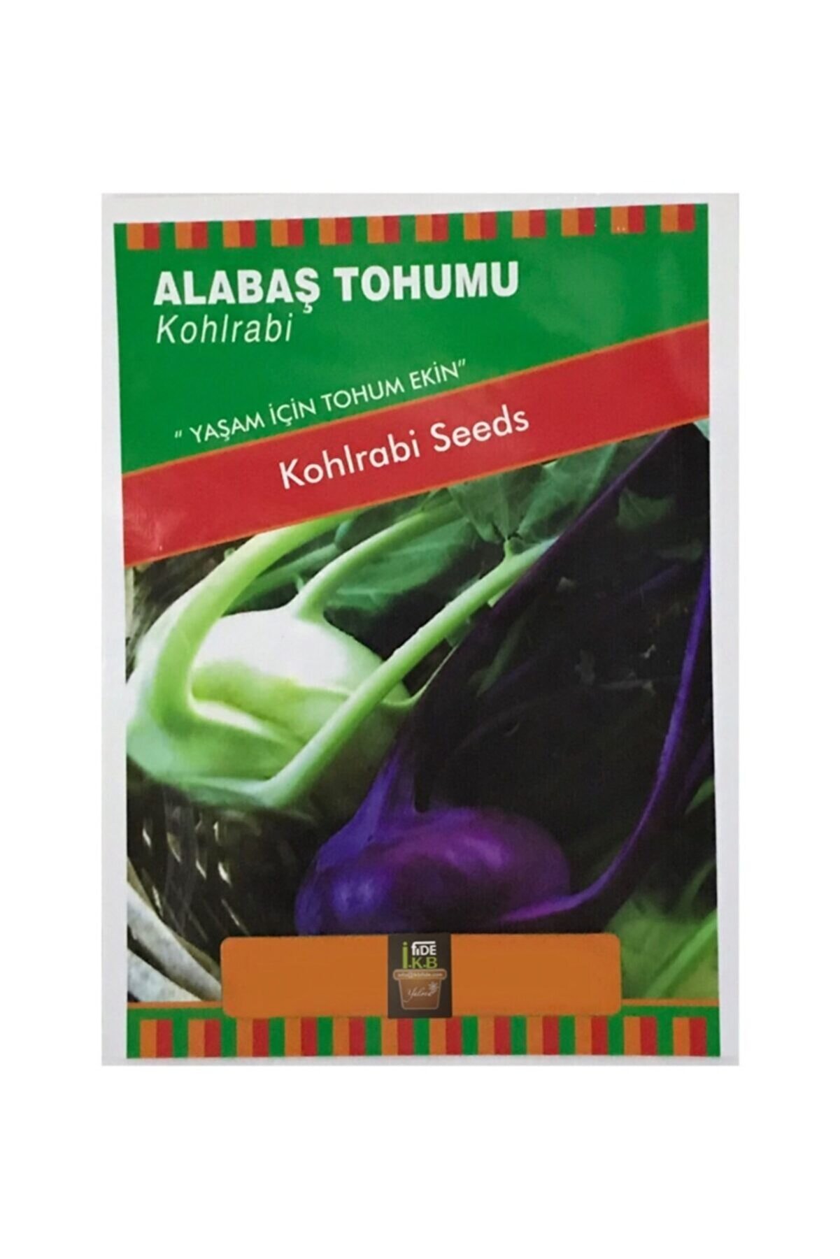 İKB FİDE Organik Alabaş Tohumu Kohlrabi KBTHM54