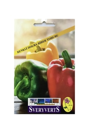 İKB FİDE VE TOHUM Renkli Dolma Biberi Tohumu 4023B