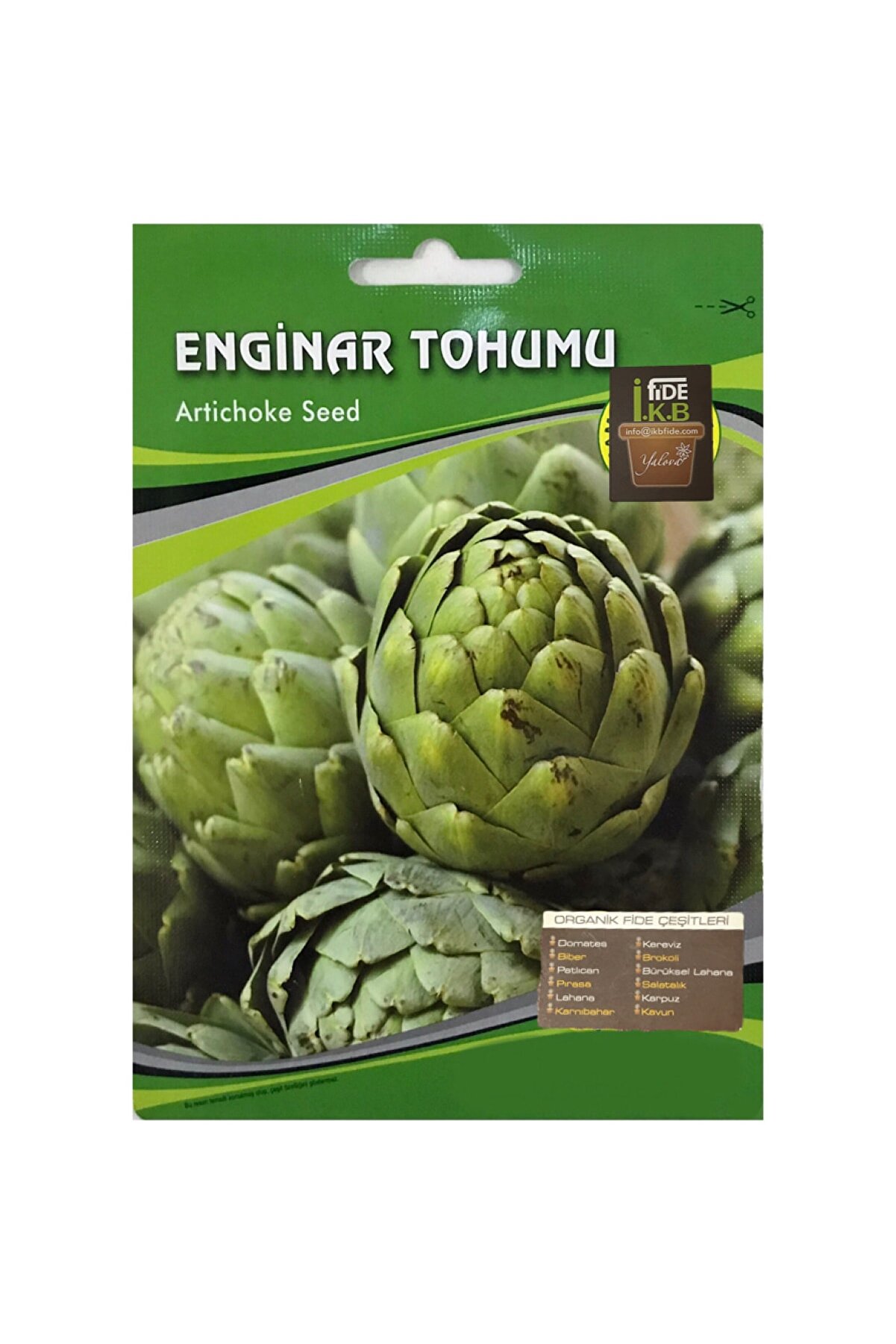 İKB FİDE Organik Enginar Tohumu KBTHM17