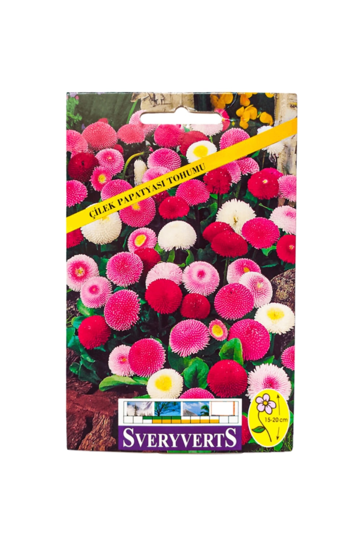 İKB FİDE VE TOHUM Çilek Papatyası Tohumu 4035ASD