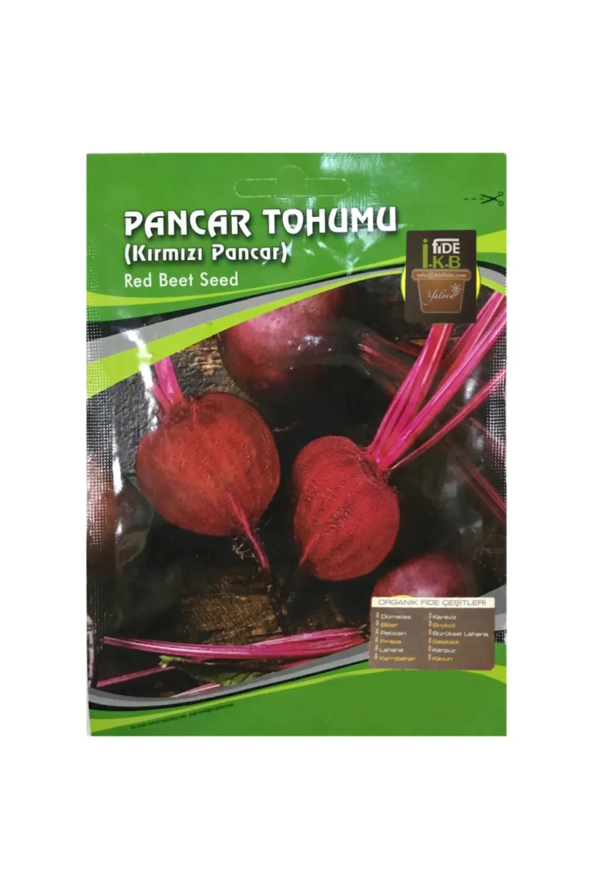 İKB FİDE Organik Kırmızı Pancar Tohumu KBTHM28