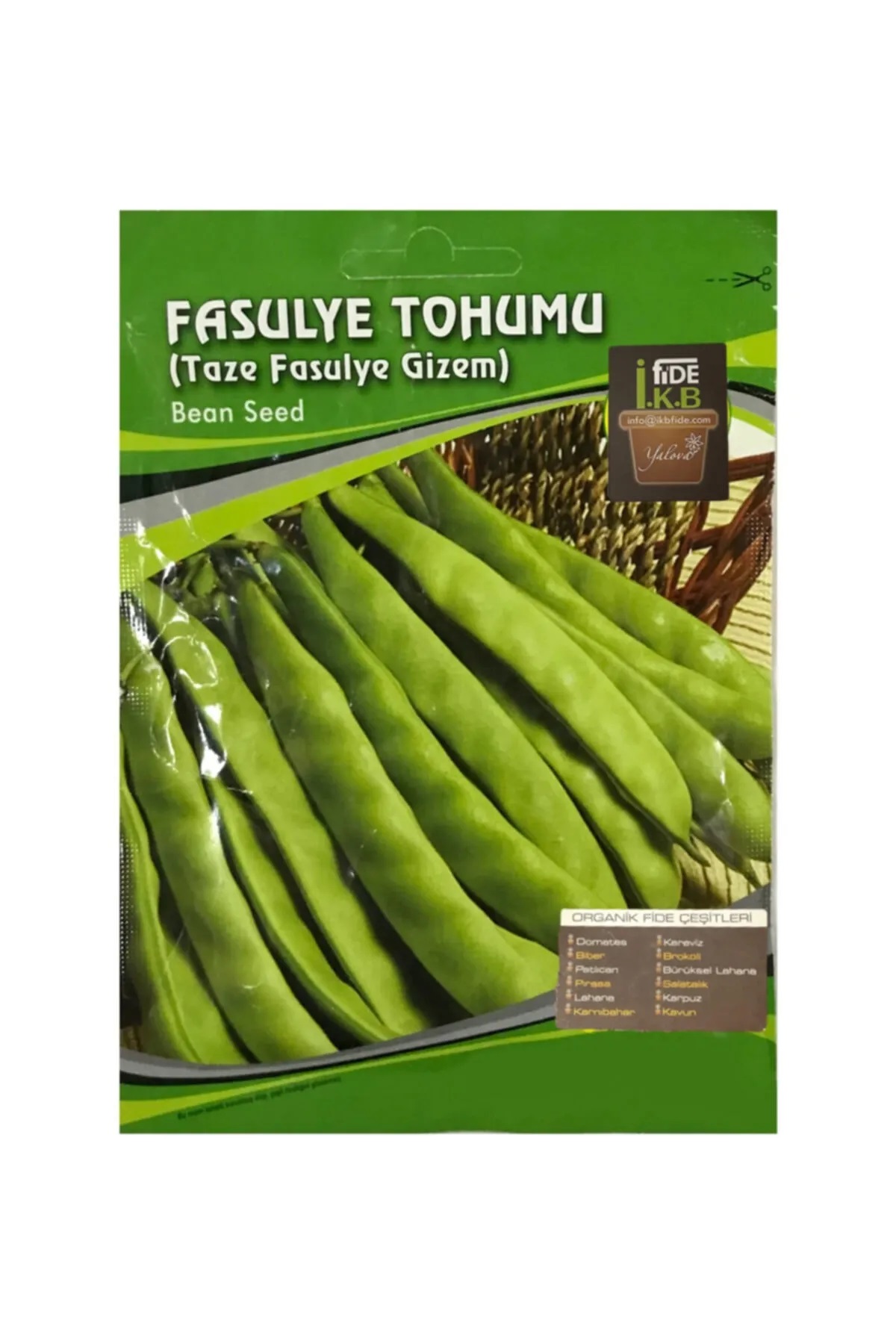 İKB FİDE Organik Fasulye Tohumu KBTHM67