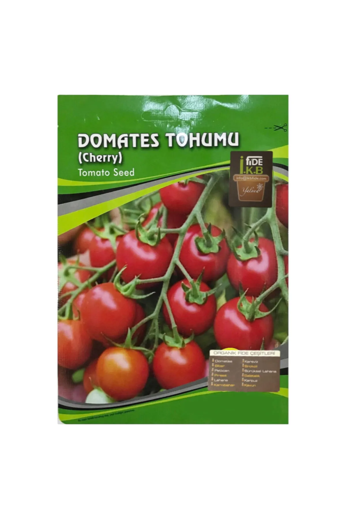 İKB FİDE Organik Çeri Domates Tohumu KBTHM53