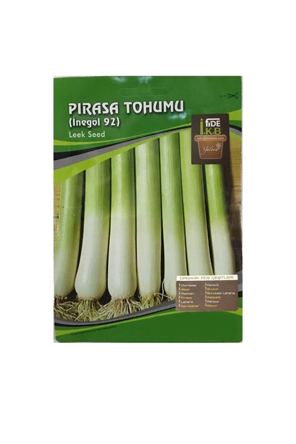 İKB FİDE Organik Pırasa Tohumu Inegöl92 KBTHM3