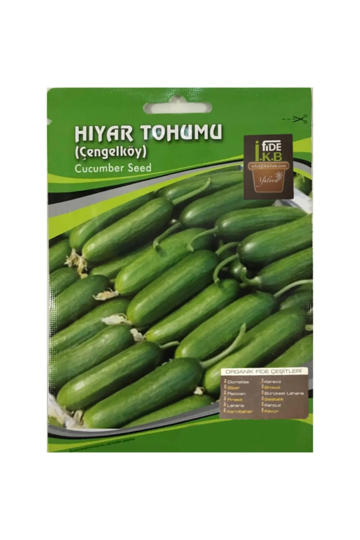 İKB FİDE Organik Hıyar Tohumu Çengelköy KBTHM33