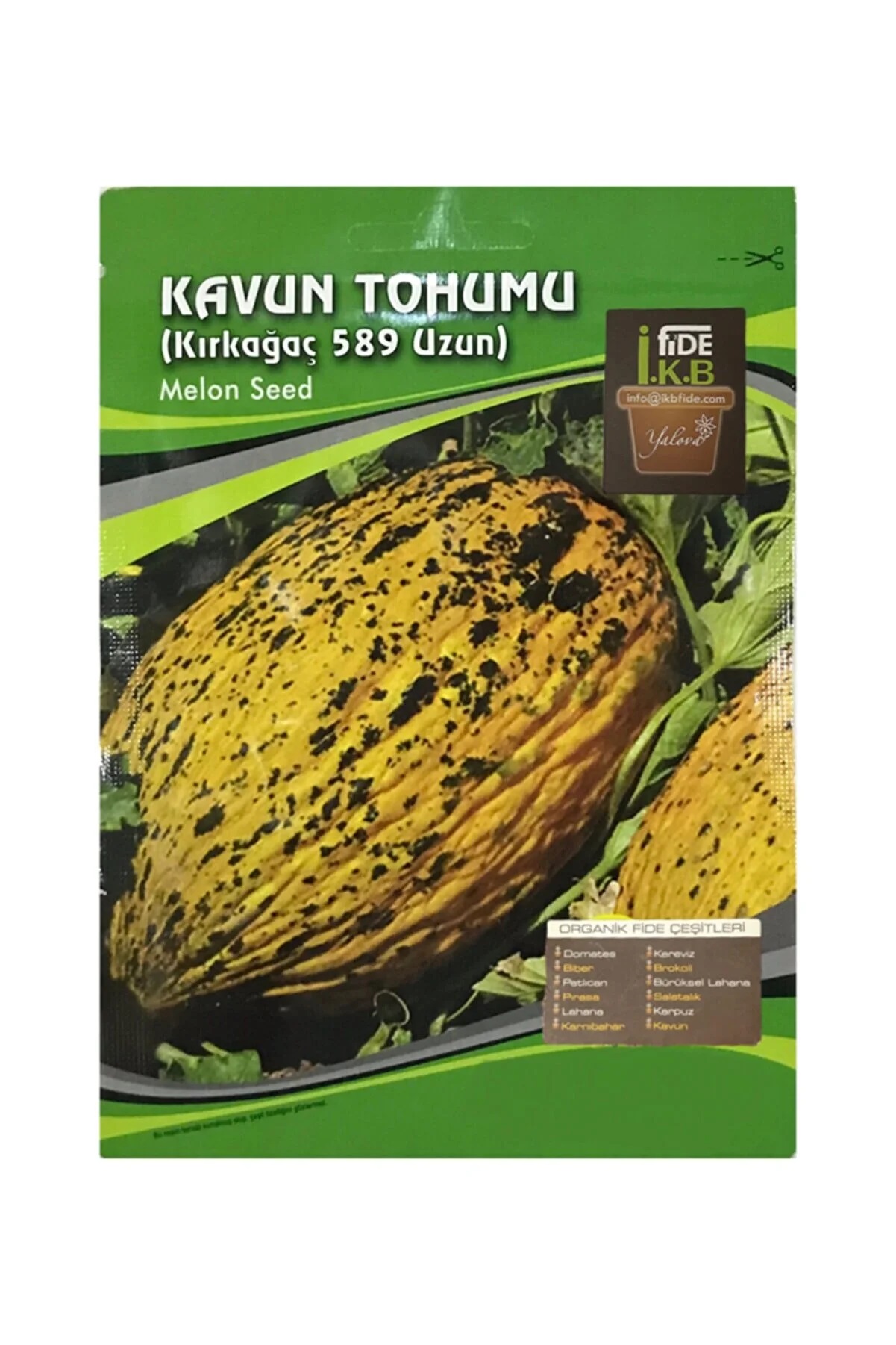 İKB FİDE Organik Kavun Tahumu KBTHM75