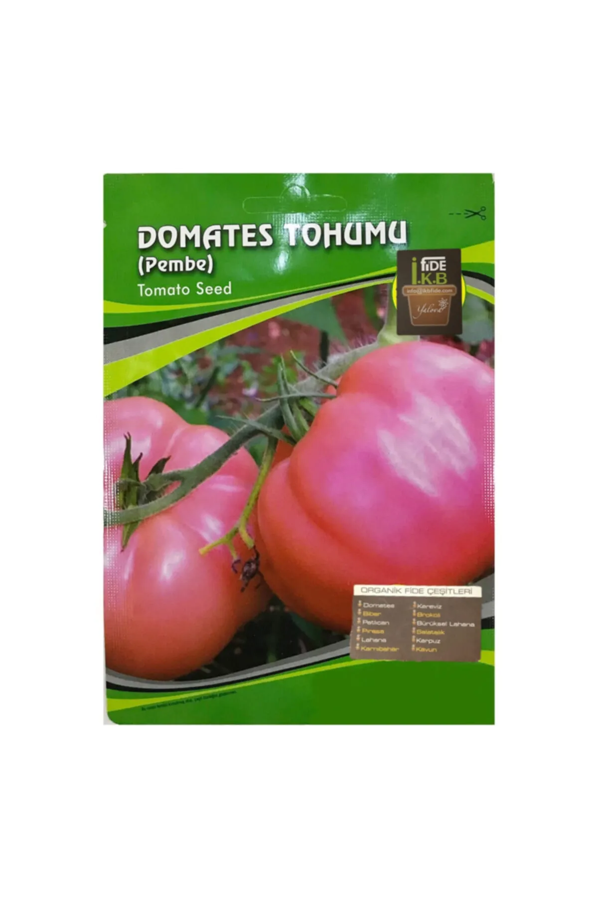 İKB FİDE Organik Pembe Domates Tohumu KBTHM71