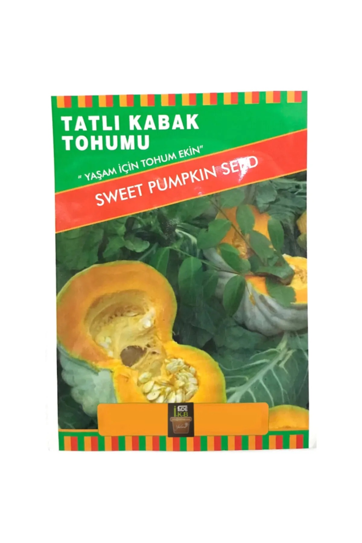 İKB FİDE Organik Bal Kabağı Tohumu Tatlı Kabak KBTHM63