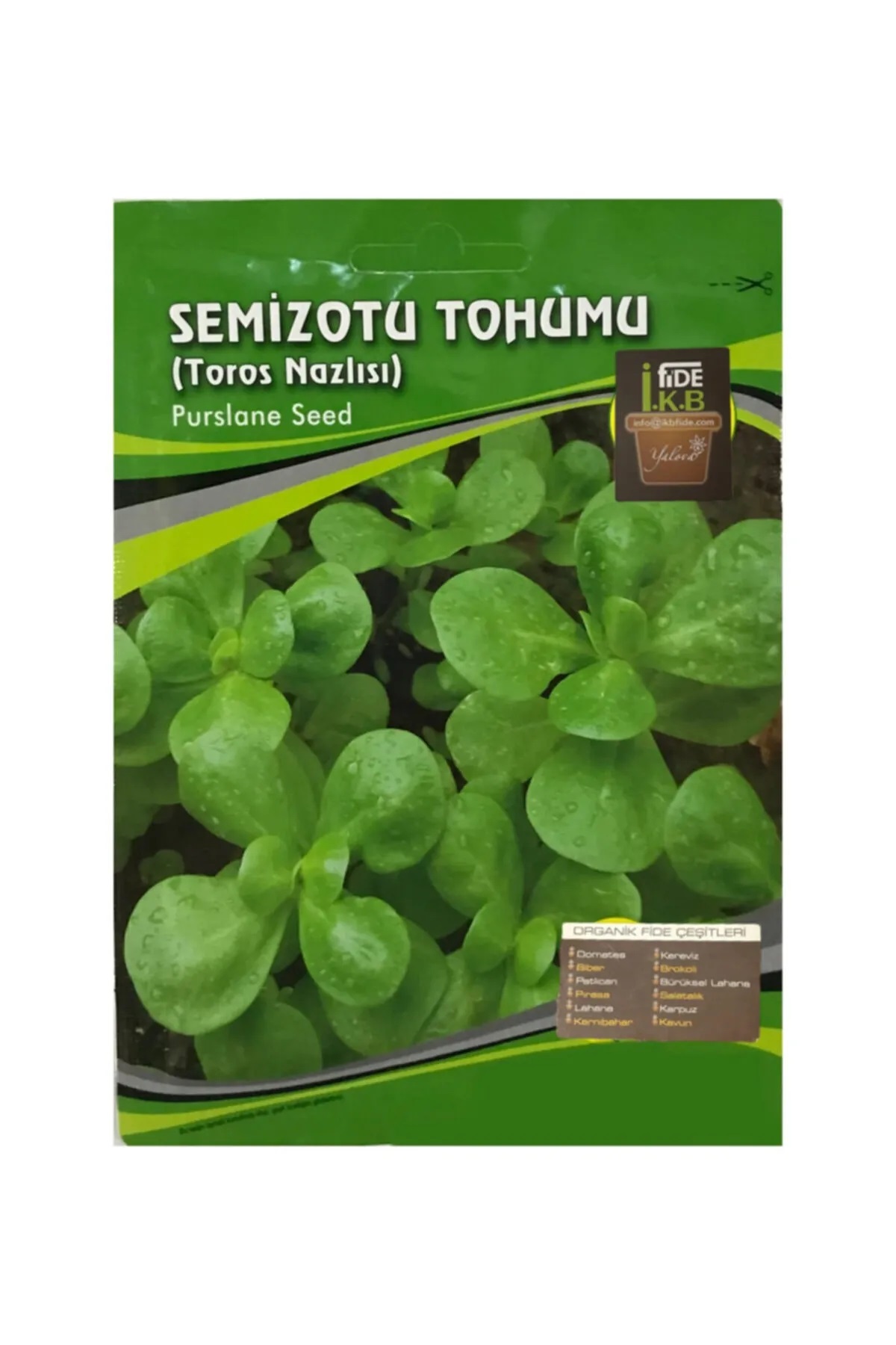 İKB FİDE Organik Semizotu Tohumu KBTHM52