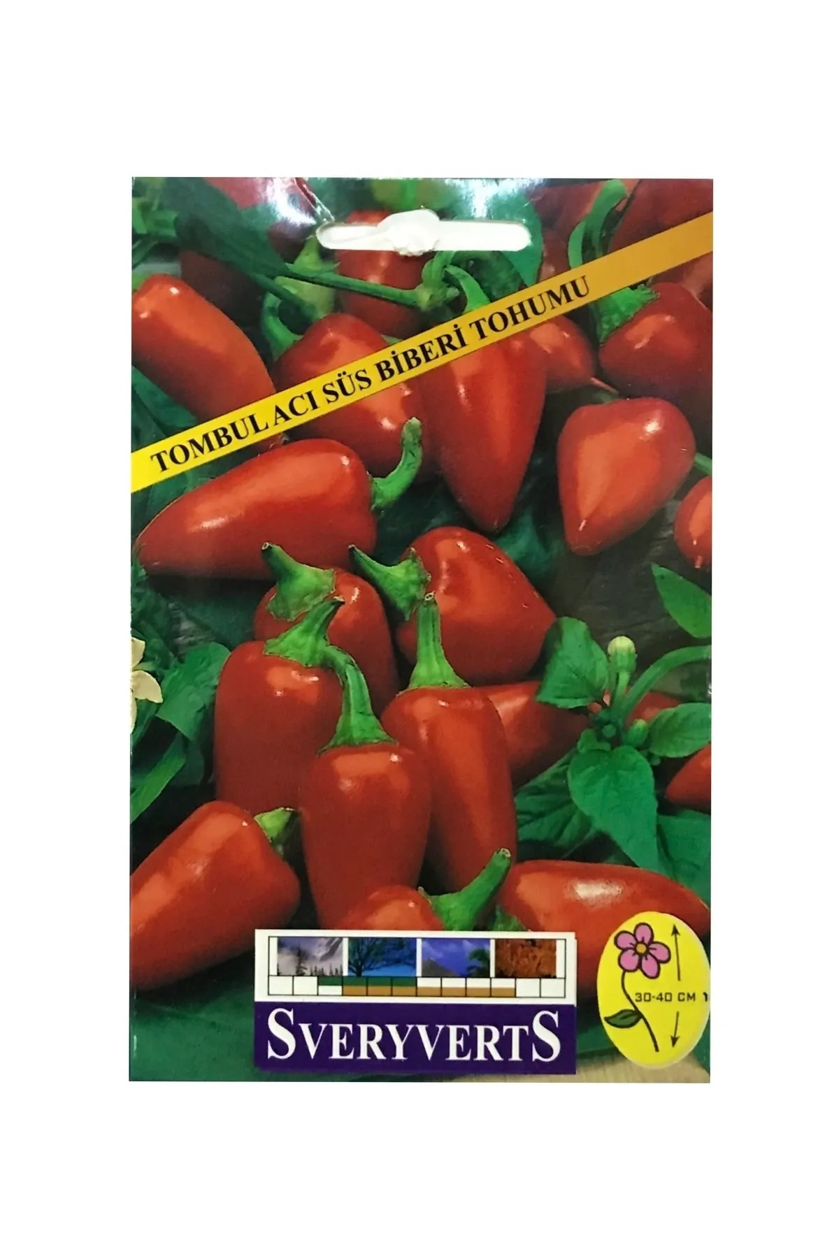 İKB FİDE VE TOHUM Tombul Acı Süs Biberi Tohumu 4037SAS