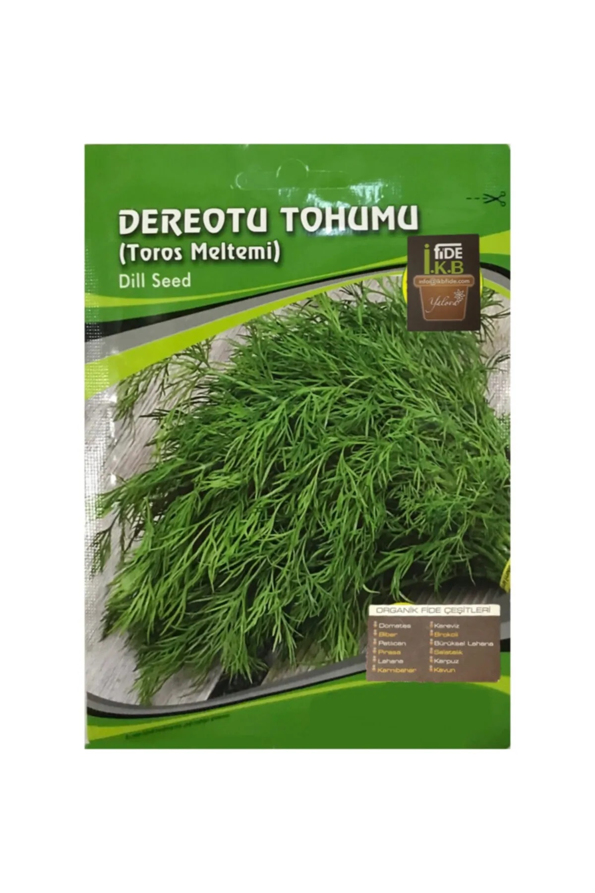 İKB FİDE Organik Dereotu Tohumu Toros Meltemi KBTHM73